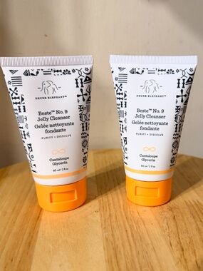 Lot 2 (two) Drunk Elephant Mini Beste™ No. 9 Jelly Cleanser mini travel sizes NE